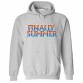 Finally Summer Classic Cool Unisex Kids and Adults Pullover Hoodie						